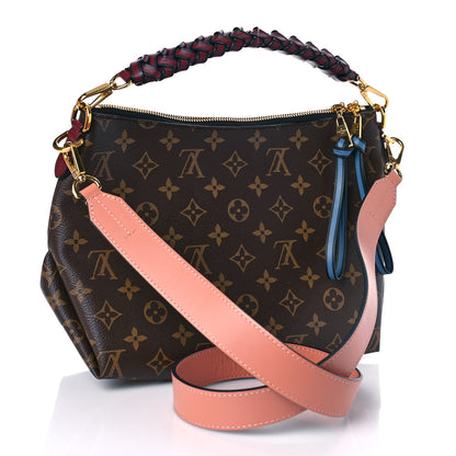 Louis Vuitton Monogram Beaubourg Hobo Mini Bordeaux Red Peach Safran Blue Jean Blue 3 of 9