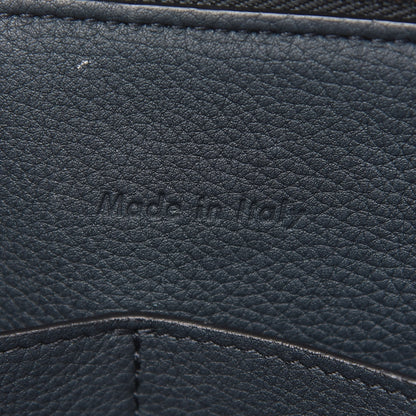 Celine Baby Grained Calfskin Small Tri-Fold Bag Steel Blue 9 of 9