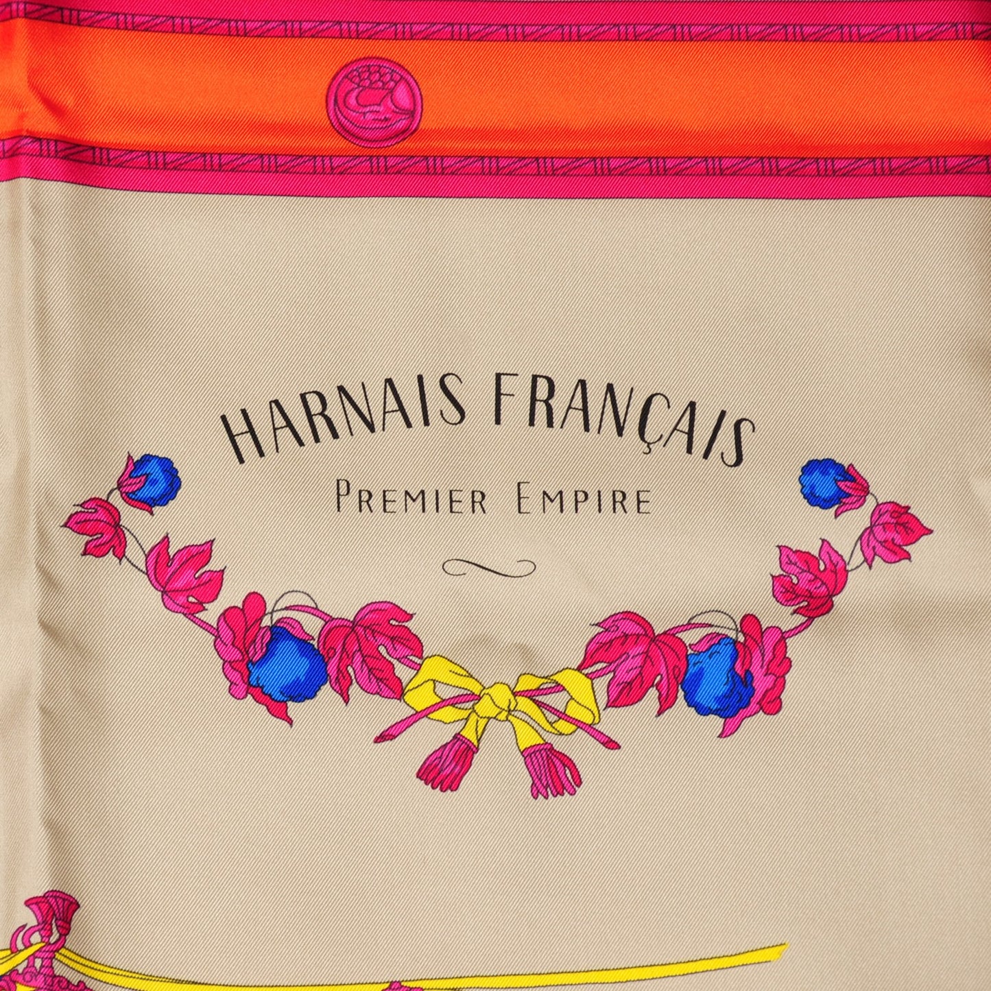 Silk Harnais Francais Premier Empire Scarf 90