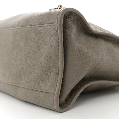 Balenciaga Chevre Gold Metallic Edge Hardware City Gris Taupe 11 of 15