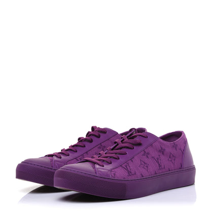Louis Vuitton Canvas Monogram Mens Tattoo Sneakers 7 Violet 3 of 11
