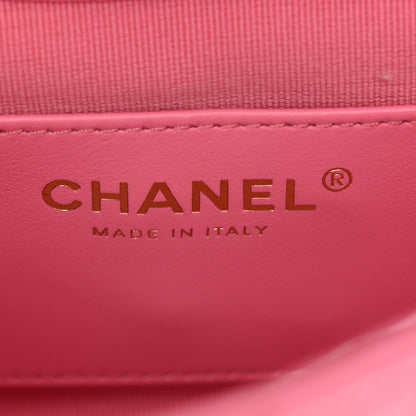 Chanel Caviar Quilted Mini Messenger Flap Light Pink 5 of 9