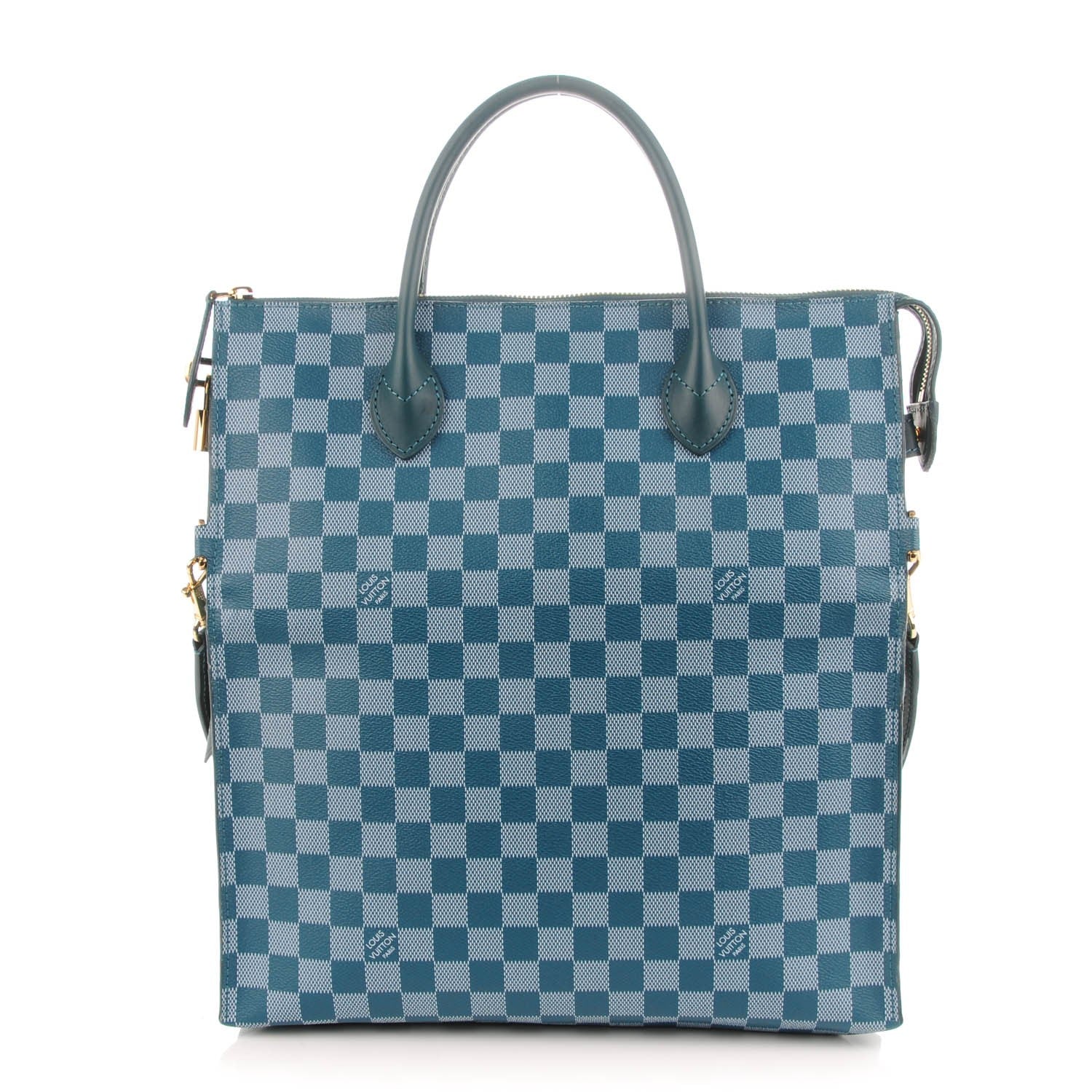 Louis Vuitton Damier Couleurs Mobil Cyan 1 of 8