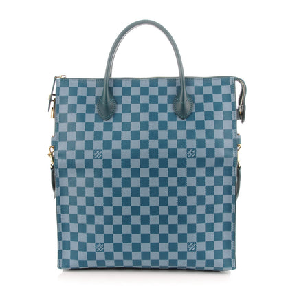 Louis Vuitton Damier Couleurs Mobil Cyan 1 of 8