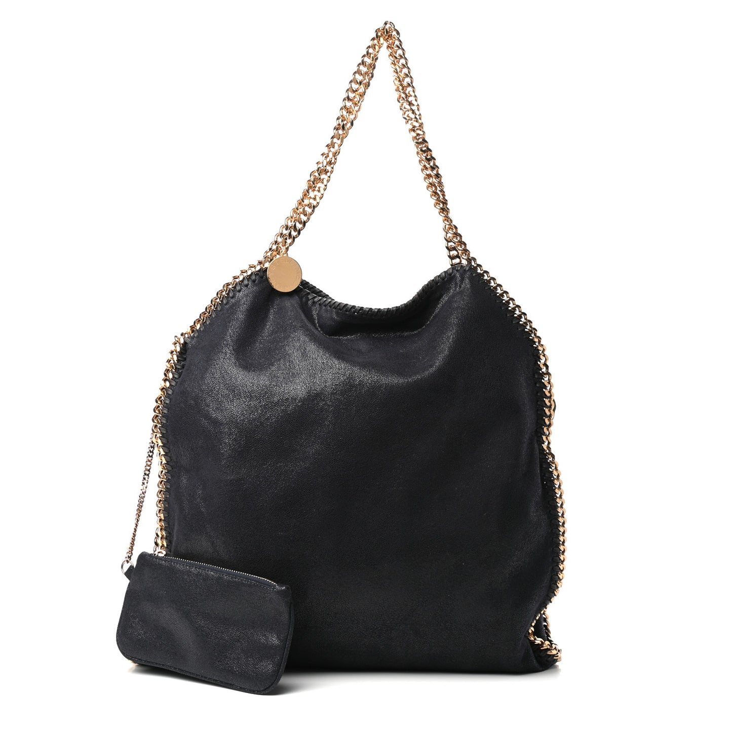 Shaggy Deer Big Falabella Tote Navy