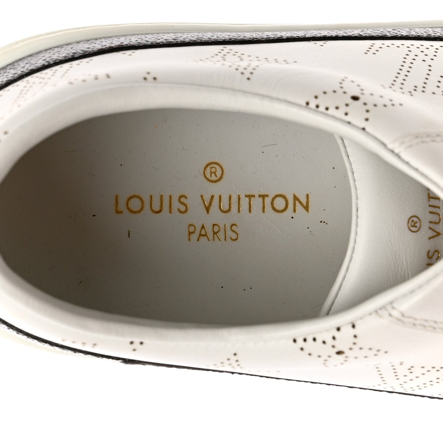 Monogram Womens Stellar Sneakers 37.5 White