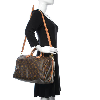 Louis Vuitton Monogram Speedy Bandouliere 35 2 of 11