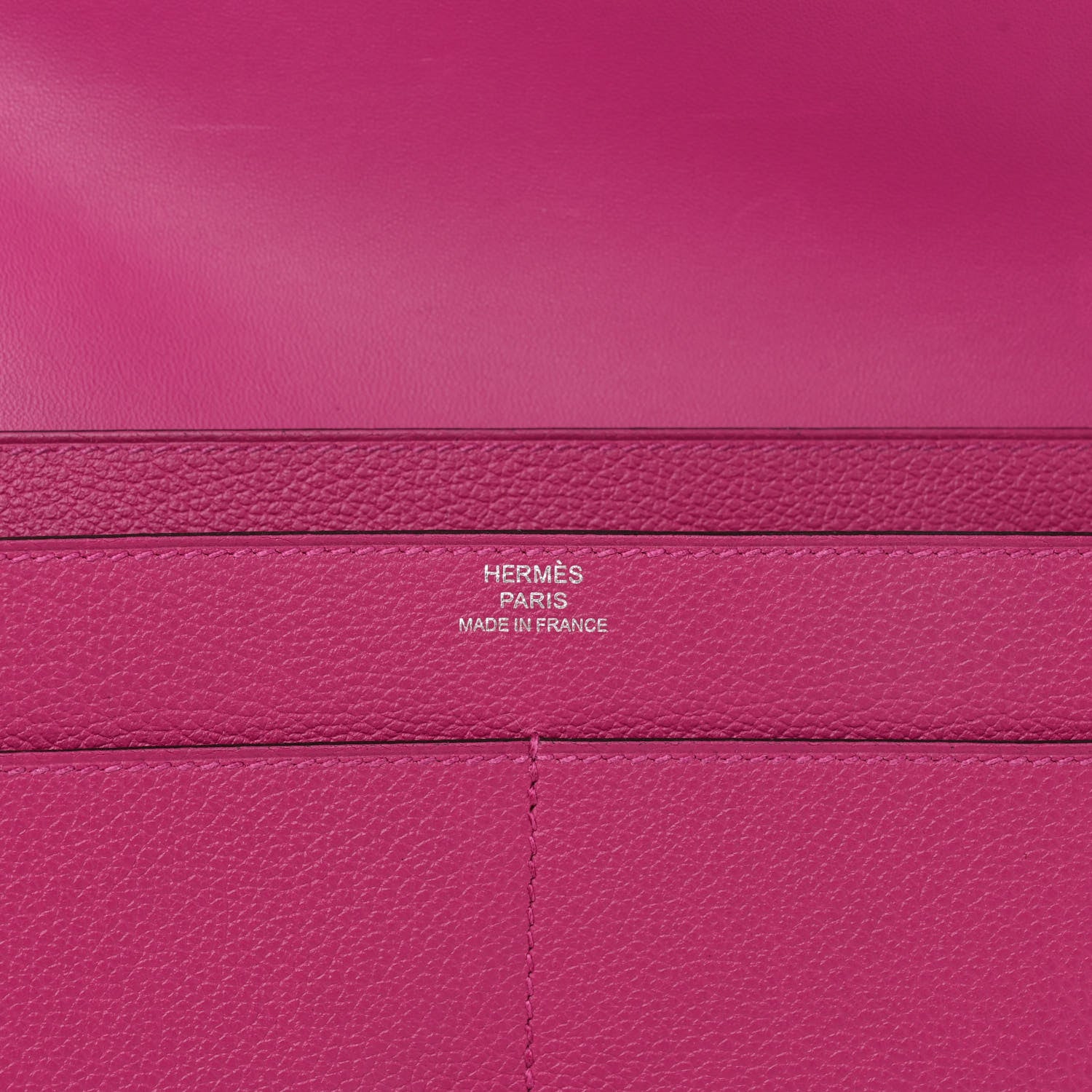 Hermes Evercolor Dogon Duo Wallet Rose Pourpre 7 of 10