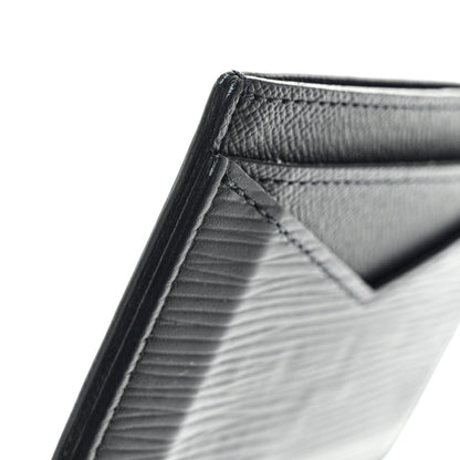 Louis Vuitton Epi Neo Porte-Cartes Card Holder Black 10 of 14