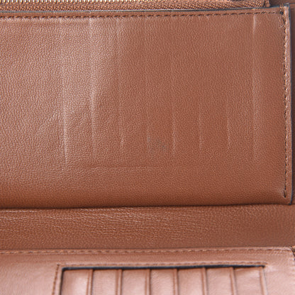 Mulberry Natural Grain Leather Zip Around Wallet Oak 9 of 9