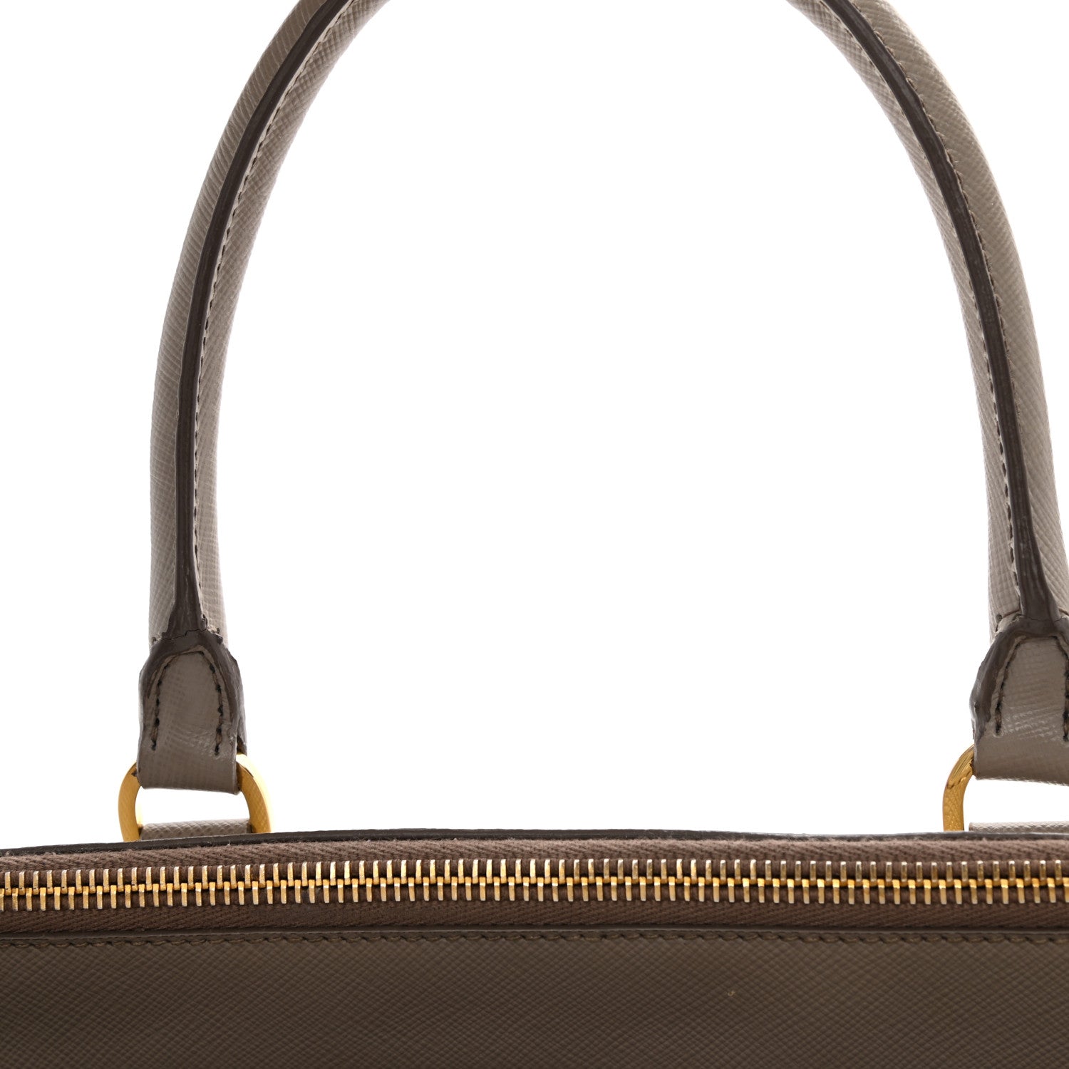Prada Saffiano Large Galleria Double Zip Tote Argilla 15 of 18