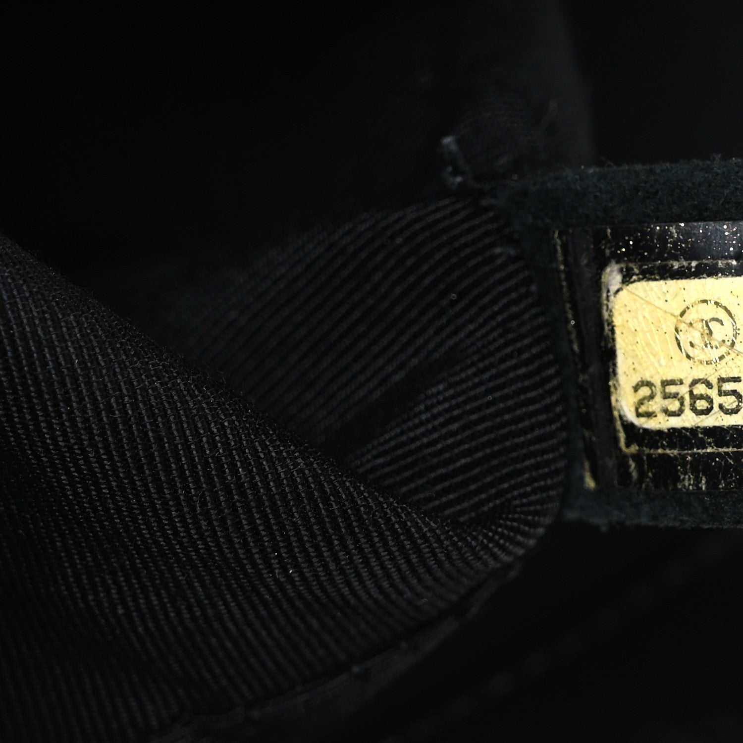 Chanel Lambskin Stitched Medium Boy Flap Black 7 of 10