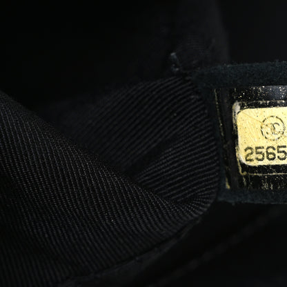 Chanel Lambskin Stitched Medium Boy Flap Black 7 of 10