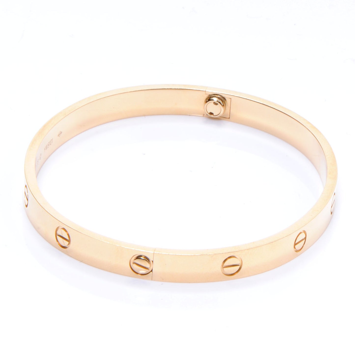 18k Yellow Gold LOVE Bracelet Size 20