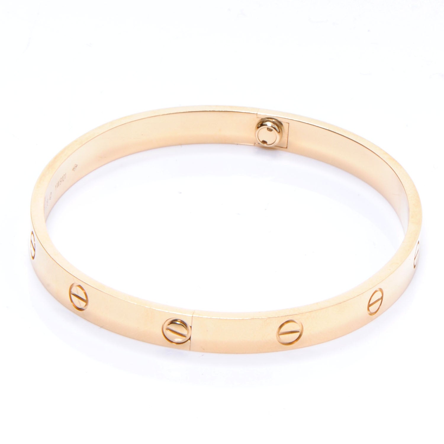 Cartier 18k Yellow Gold LOVE Bracelet Size 20 4 of 6