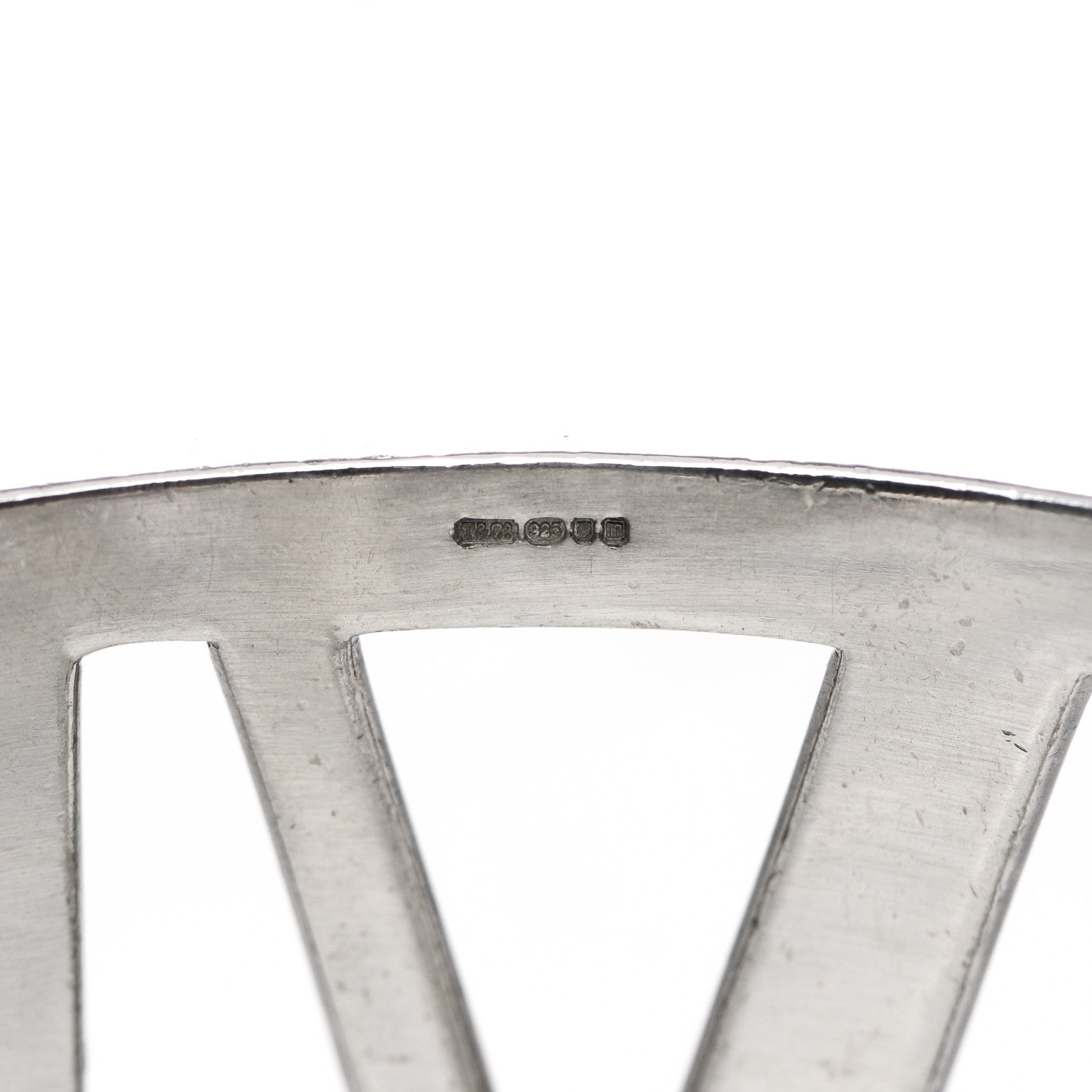 Tiffany Sterling Silver Wide Atlas Hinged Bangle Bracelet 4 of 7