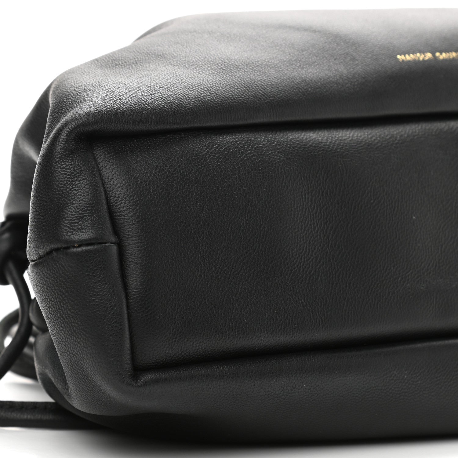 Mansur Gavriel Lambskin Mini Cloud Clutch Black Flamma 8 of 10