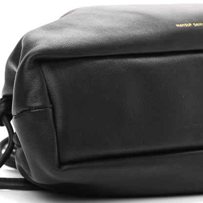 Mansur Gavriel Lambskin Mini Cloud Clutch Black Flamma 8 of 10