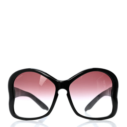 Prada Butterfly Frame Sunglasses SPR 18I Black 2 of 4
