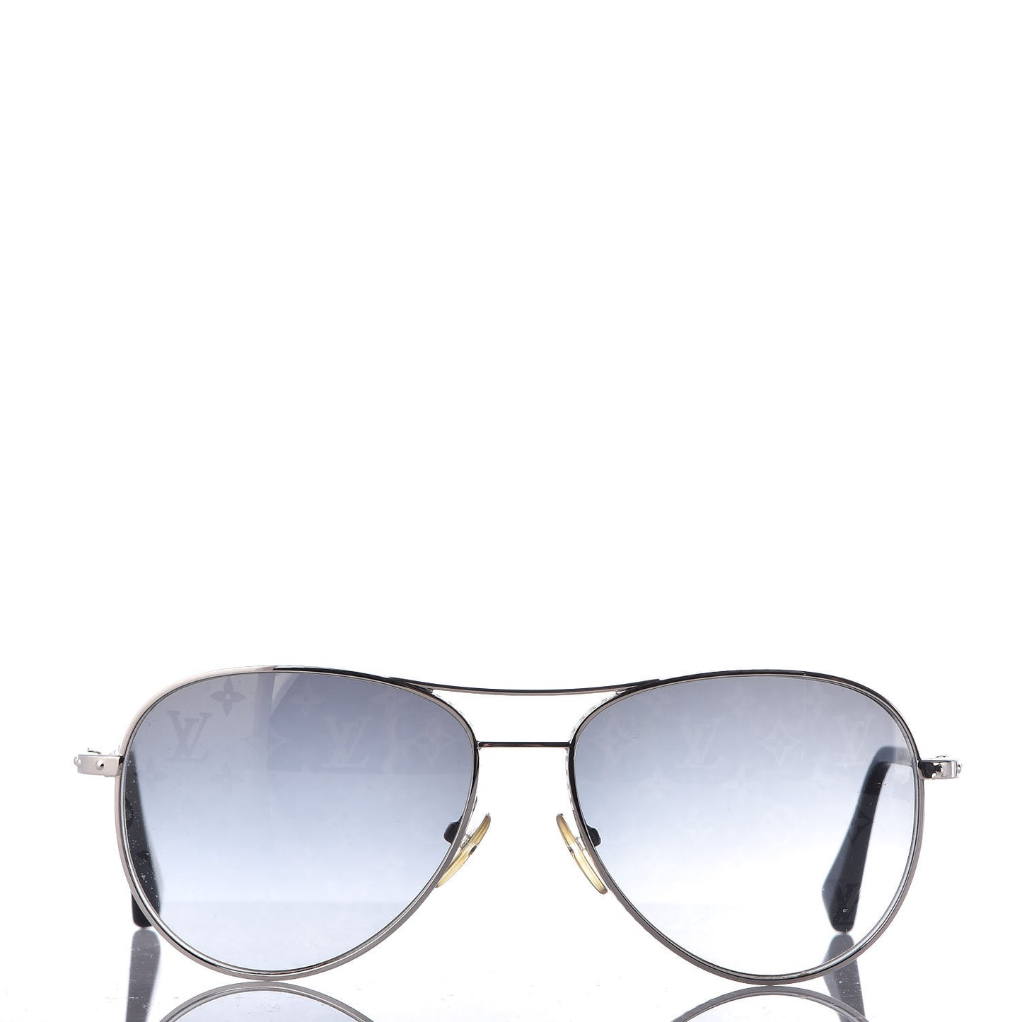 Monogram Conspiration Pilote Sunglasses Z0165U Argent