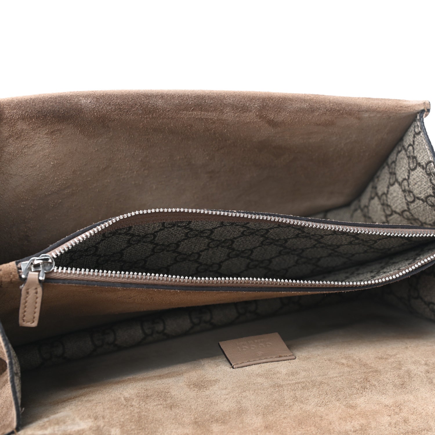 Gucci GG Supreme Monogram Small Dionysus Shoulder Bag Taupe 5 of 9
