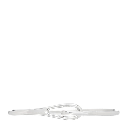 Tiffany Sterling Silver Interlocking Loops Bangle Bracelet 1 of 4