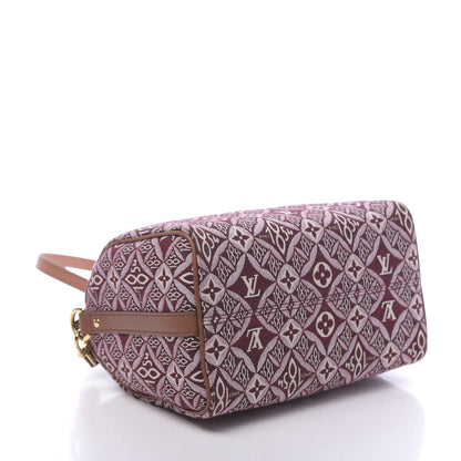 Louis Vuitton Jacquard Since 1854 Speedy Bandouliere 25 Bordeaux 3 of 8