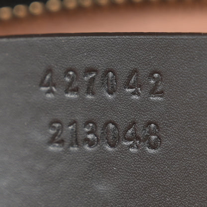 Gucci GG Supreme Monogram Bees Print Small Day Backpack Beige Oro Black 7 of 11