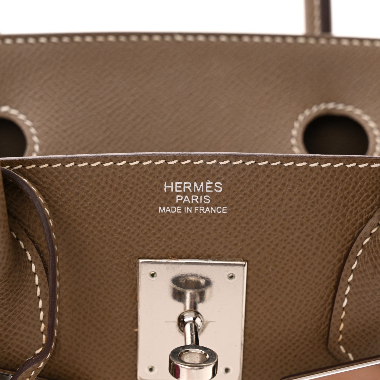 Hermes Epsom BIRKIN 30 Etoupe 7 of 12