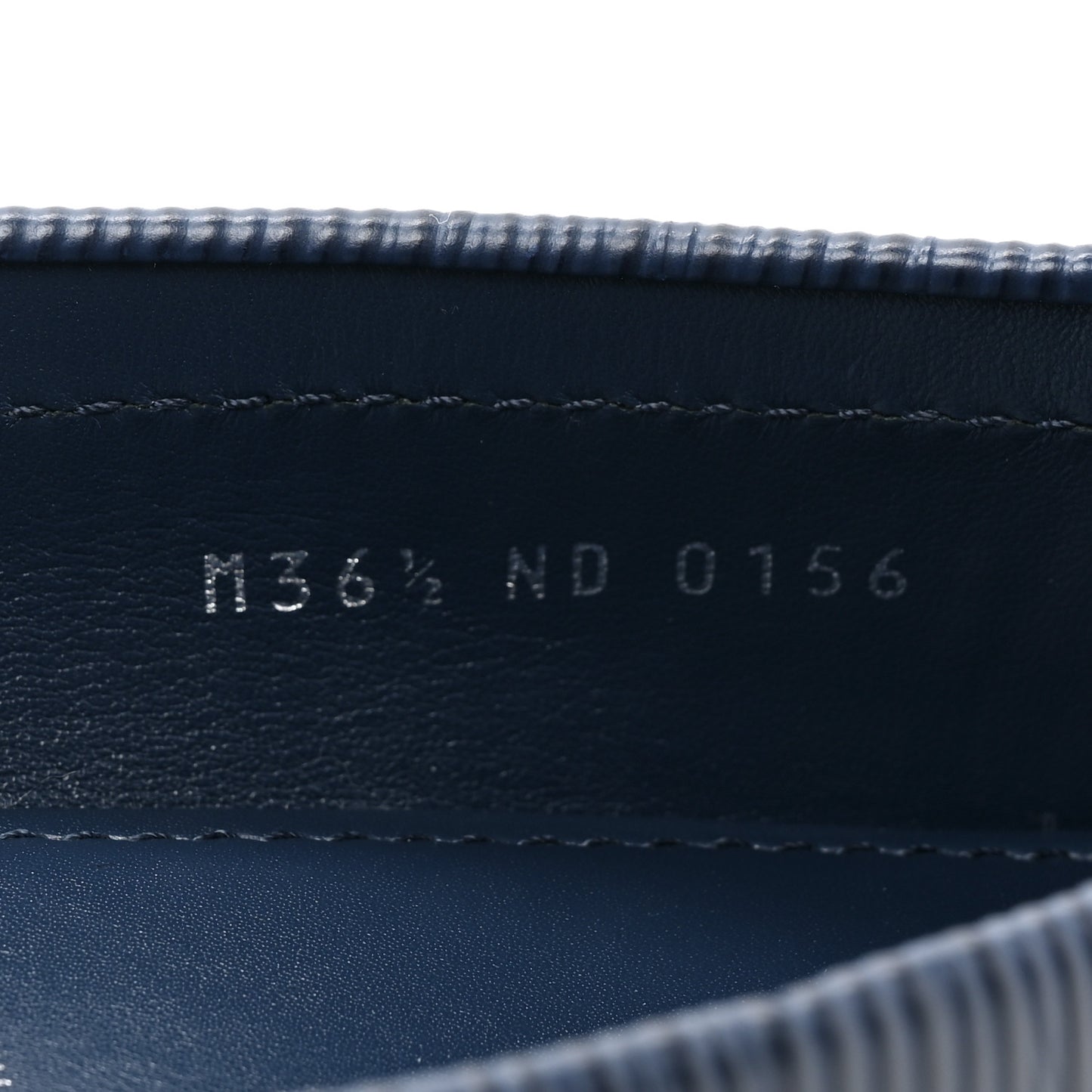 Epi Womens Oxford Loafers 36.5 Indigo