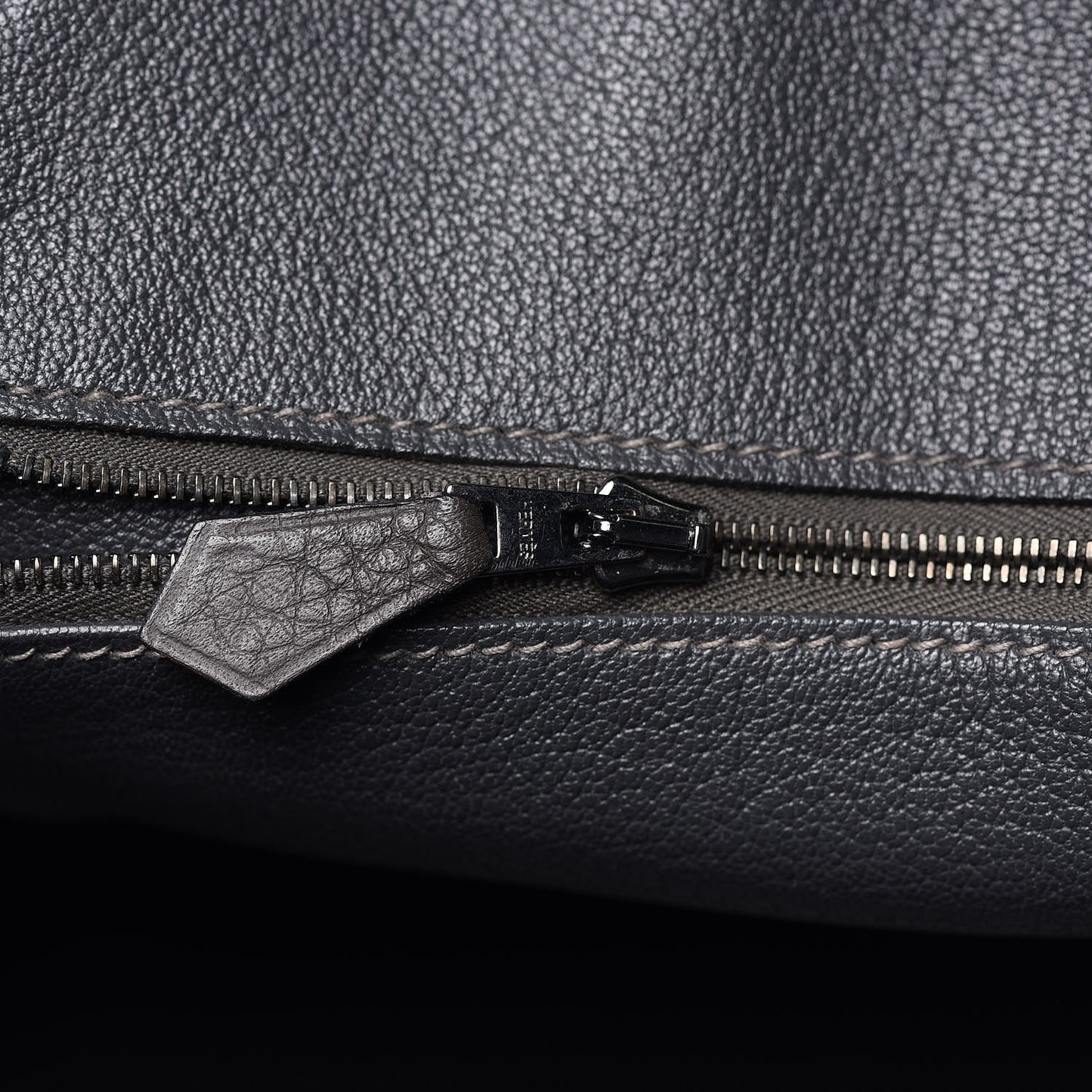 Taurillon Clemence Birkin 35 Graphite