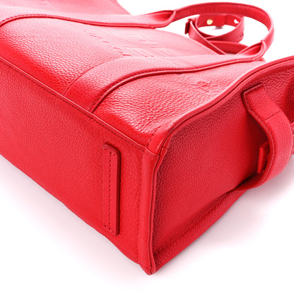Marc Jacobs Grained Calfskin Medium The Tote Bag True Red 13 of 13