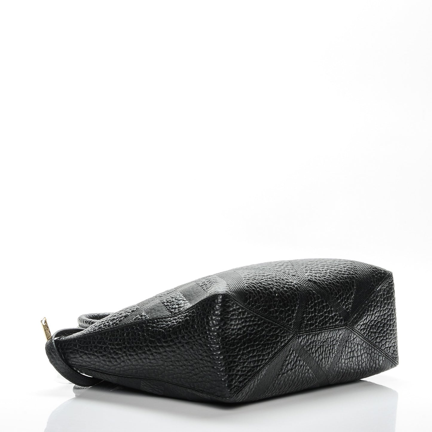Heritage Grain Check Embossed Medium Dewsbury Tote Black