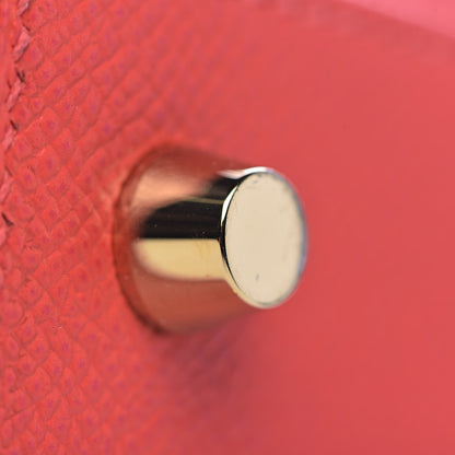 Hermes Epsom Kelly Sellier 25 Rose Jaipur 32 of 35