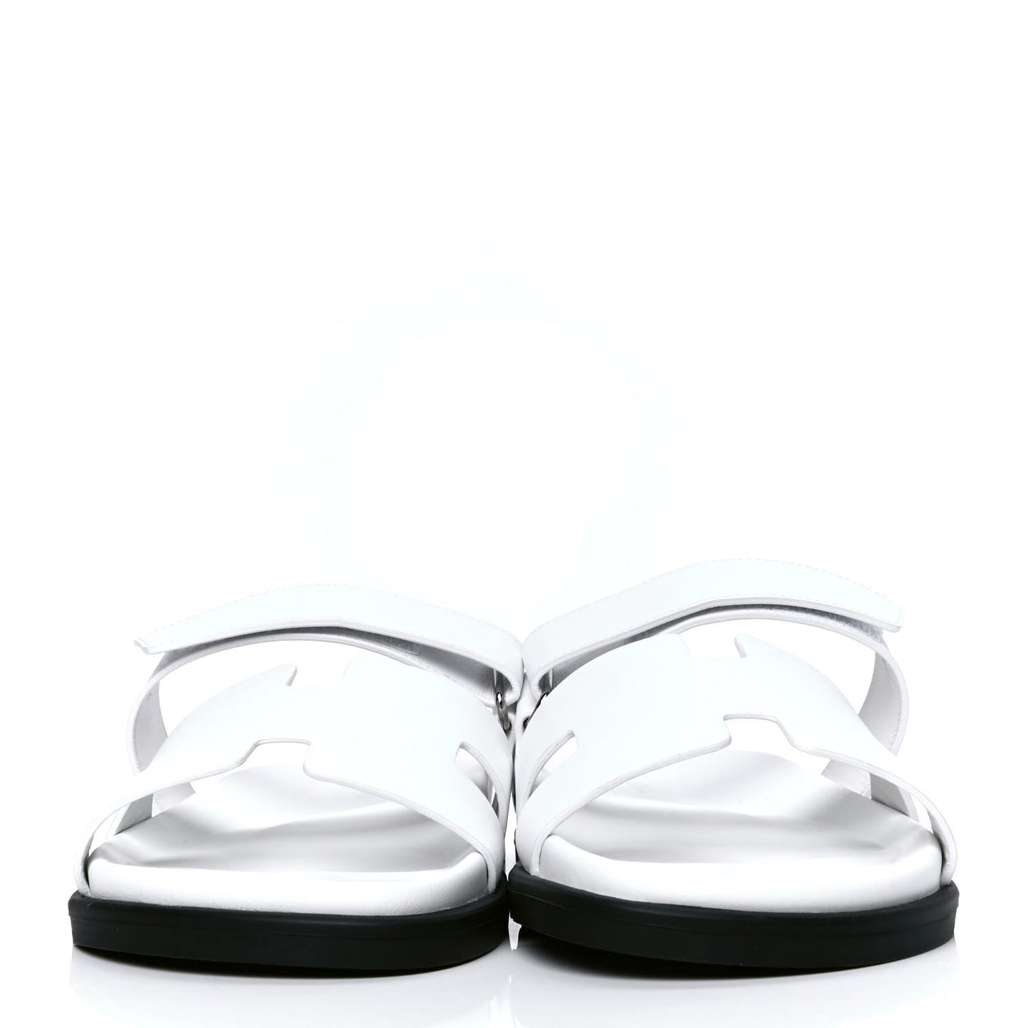 Calfskin Mens Chypre Sandals 42 White