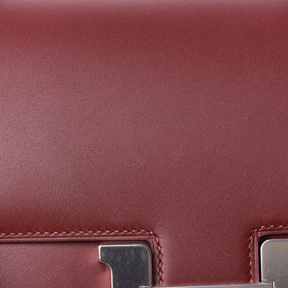Hermes Veau Monsieur Constance 18 Rouge H 21 of 21