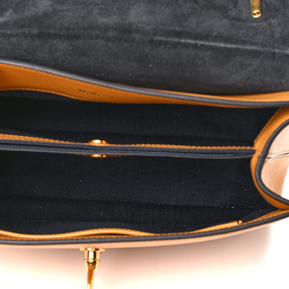 Mulberry Silky Calfskin Small Seaton Deep Amber 6 of 14