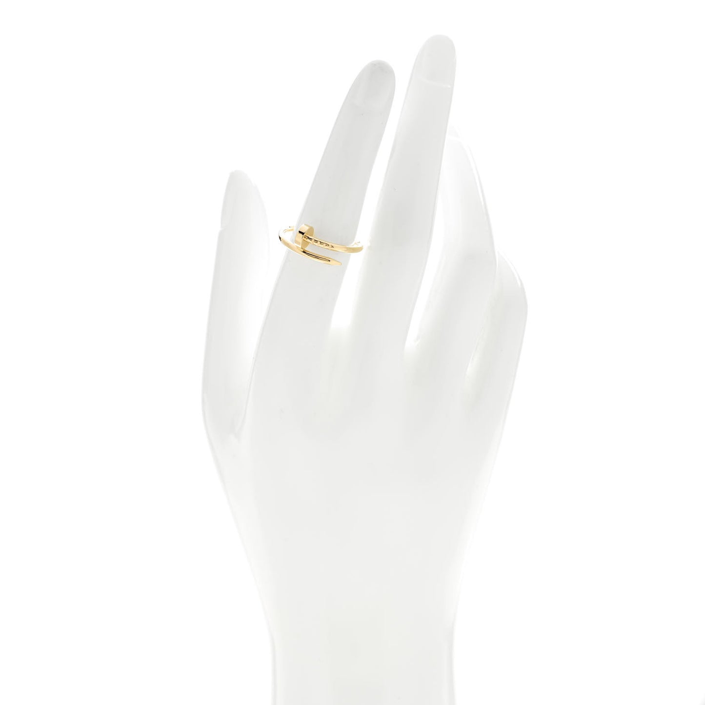 18K Yellow Gold Small Juste Un Clou Ring 53 6.25