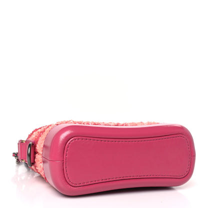 Chanel Sequin Calfskin Small Gabrielle Hobo Pink 4 of 9