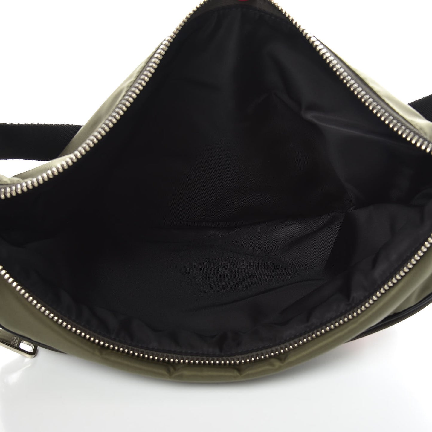 Nylon Logo Belt Bag Militare Multicolor