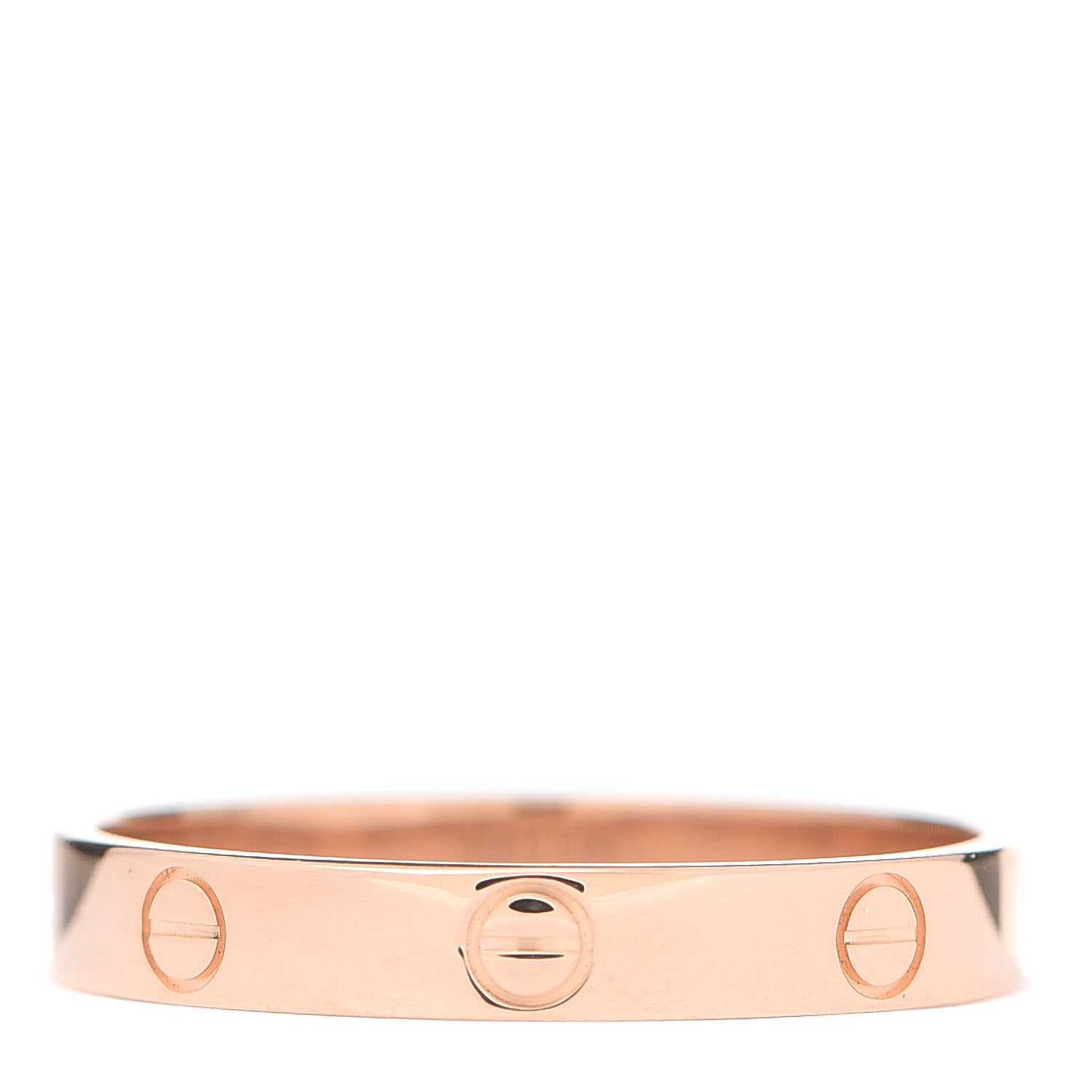 Cartier 18K Pink Gold 3.5mm LOVE Wedding Band Ring 65 11 3 of 4