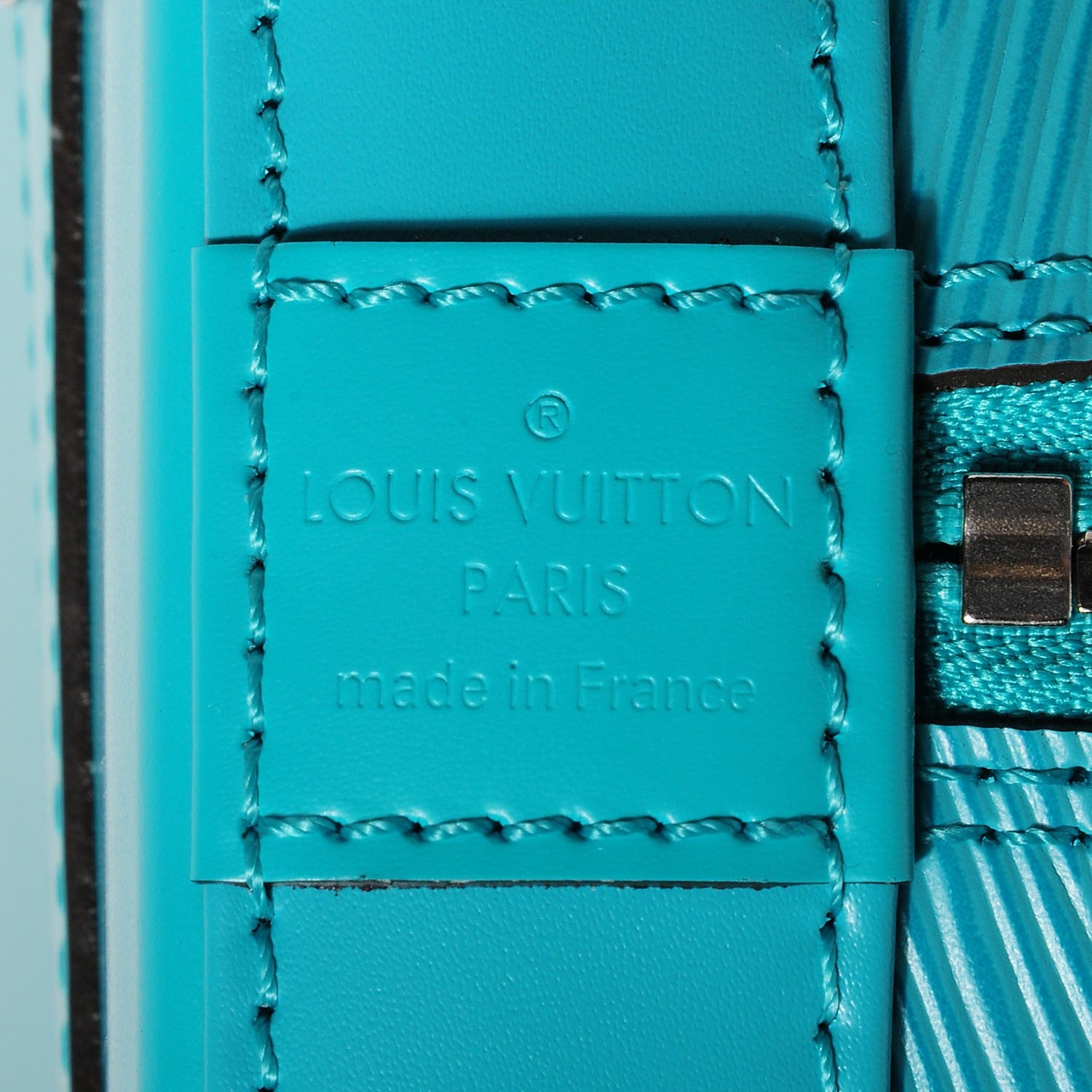 Louis Vuitton Epi Alma PM Turquoise 6 of 7