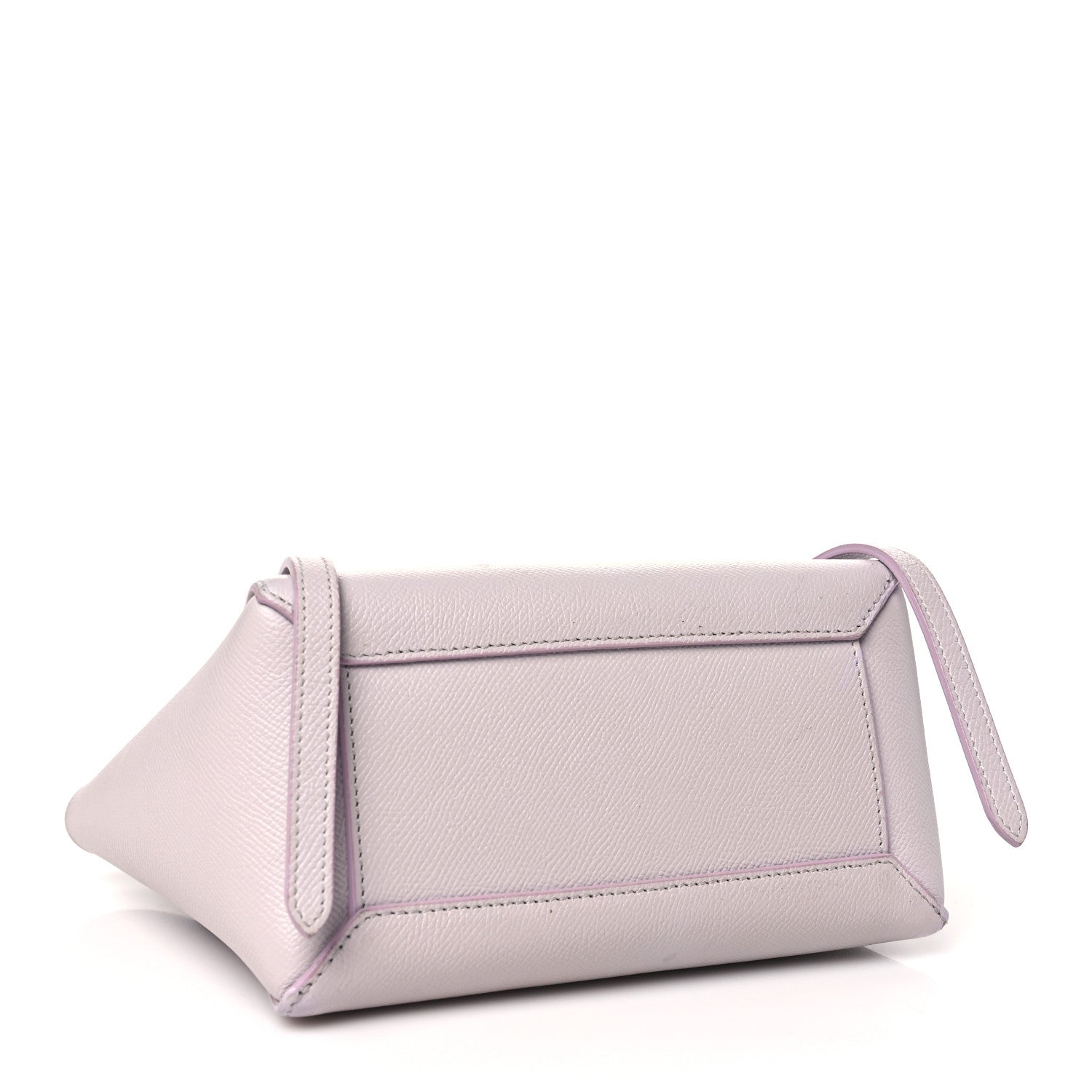 Celine Grained Calfskin Nano Belt Bag Lavender Grey 4 of 14