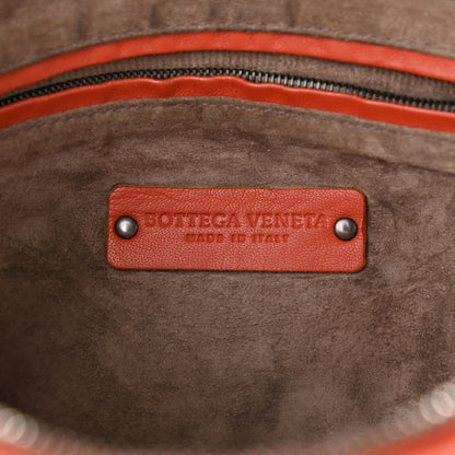 Bottega Veneta Nappa Intrecciato Nodini Crossbody Messenger Terracota 6 of 14