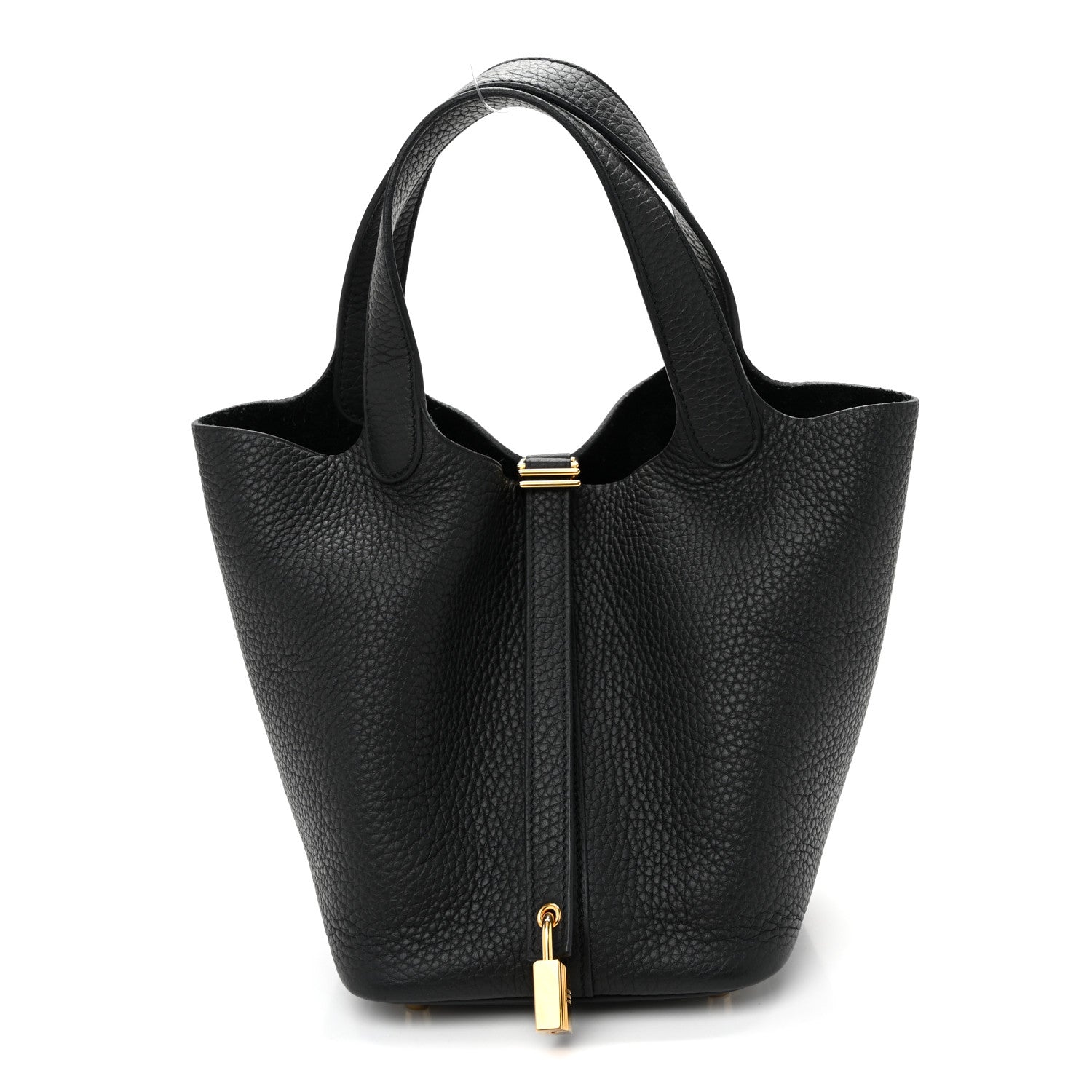Hermes Taurillon Clemence Picotin Lock 18 PM Black 1 of 11