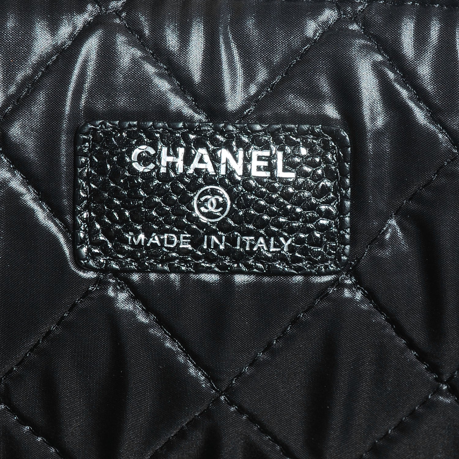 Chanel Caviar Quilted Documents Holder Portfolio Black 6 of 7