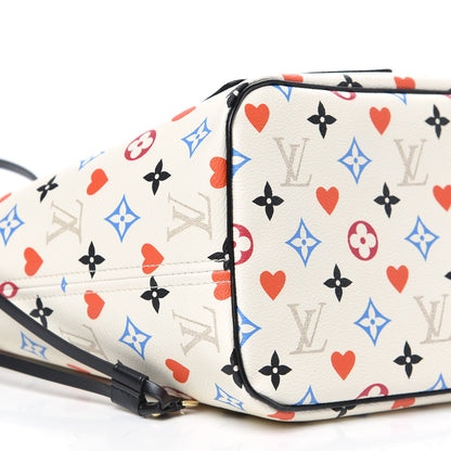 Louis Vuitton Game On Neverfull MM White 8 of 11