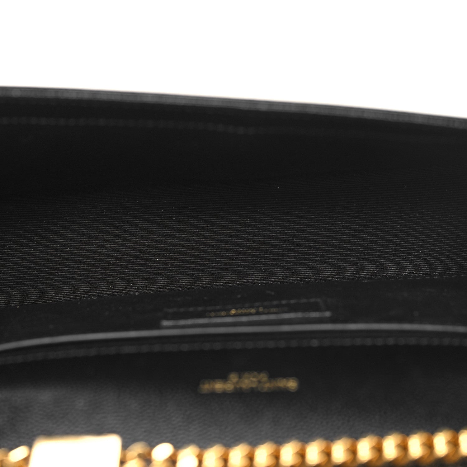 Saint Laurent Grain De Poudre Small Monogram Kate Satchel Black 5 of 9