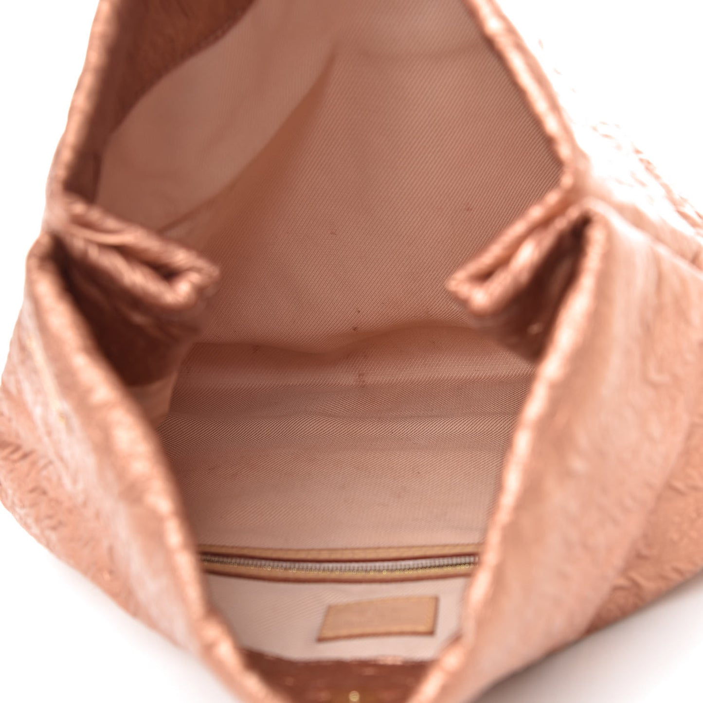 Jacquard Quilted Monogram Limelight Clutch GM Rose Gold