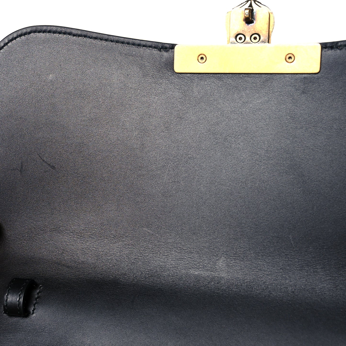 Nappa GG Supreme Monogram Medium Osiride Top Handle Bag Black Oro Vecchio Beige Ebony
